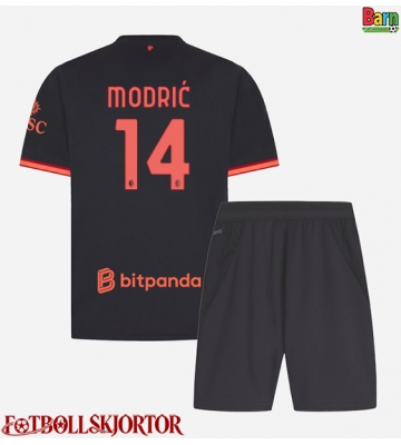 AC Milan Luka Modric #14 Tredje Kläder Barn 2026-27 Kortärmad (+ Korta byxor)